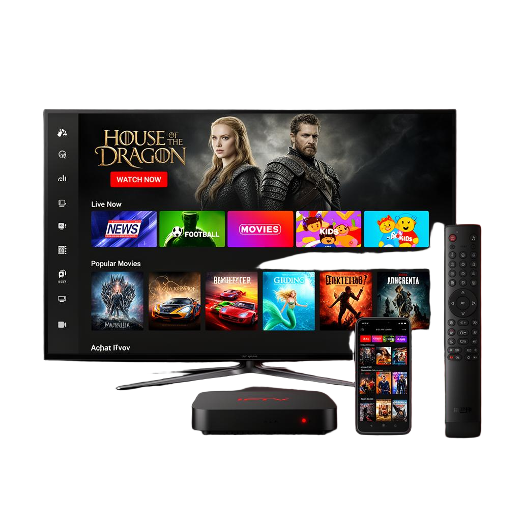 IPTV streaming on smart TV
